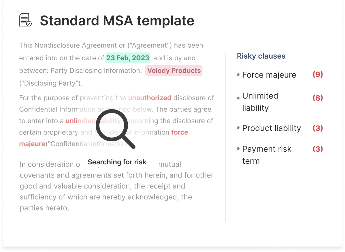 Analyze Risk